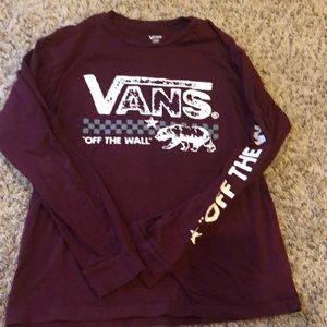 Vans “Off the Wall” long-sleeve boys large t-shirt